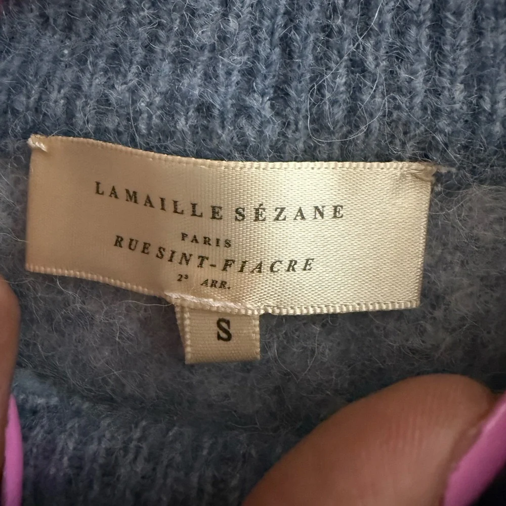 Sezane  BABY ALPACA women’s sweater. Worn once - Picture 6 of 10